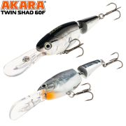 Воблер Akara Twin Shad 60F 8 гр.   A83