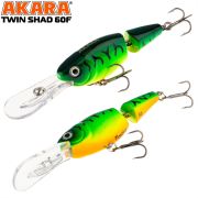 Воблер Akara Twin Shad 60F 8 гр.   A68