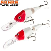 Воблер Akara Twin Shad 60F 8 гр.   A1