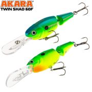 Воблер Akara Twin Shad 60F 8 гр.   A61