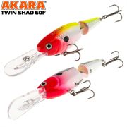Воблер Akara Twin Shad 60F 8 гр.   A60