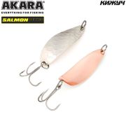 Блесна колеб. Akara Salmon Кижуч 70 мм 16 гр. NI/CU