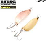 Блесна колеб. Akara Salmon Кижуч 70 мм 20 гр. CU/GO