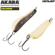 Блесна колеб. Akara Salmon Нельма 83 мм 19 гр. 11-GO