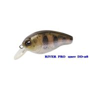 Воблер Серебряный Ручей RIVER  PRO SSV-RP DD - 28 FL/0,5-1,0 m/5,0g/40 mm