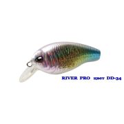 Воблер Серебряный Ручей RIVER  PRO SSV-RP DD - 34 FL/0,5-1,0 m/5,0g/40 mm