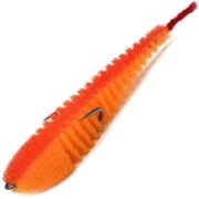 Поролоновая рыбка LeX Air Zander Fish 9 ORB (оранжевое тело/красная спина) (упак. 5шт)